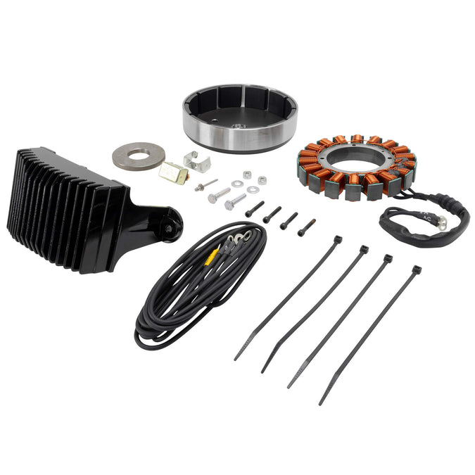 Alternator Kit CE-71AR 1980-1988 Harley-Davidson FLH/FLT/FXR With 5 Speed Rubber Mount Motors