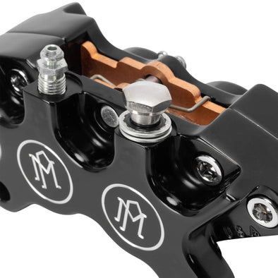 Performance Machine Classic 4 Piston Brake Caliper - Black