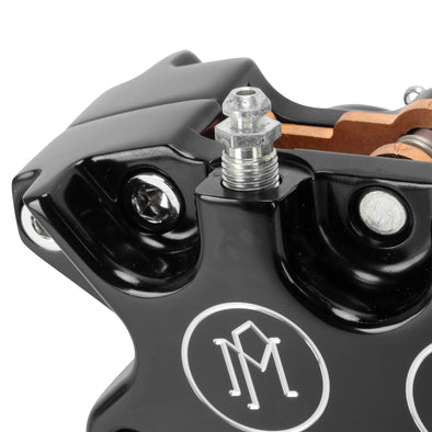 Performance Machine Classic 4 Piston Brake Caliper - Black