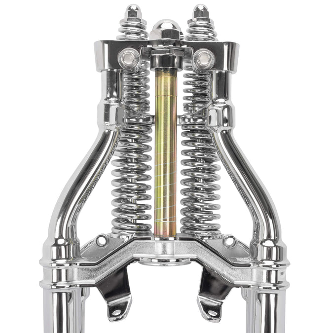 Straton Springer Front End - 16" Length (2" Under Std.) - Chrome