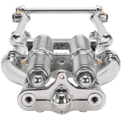 Straton Springer Front End - 16" Length (2" Under Std.) - Chrome