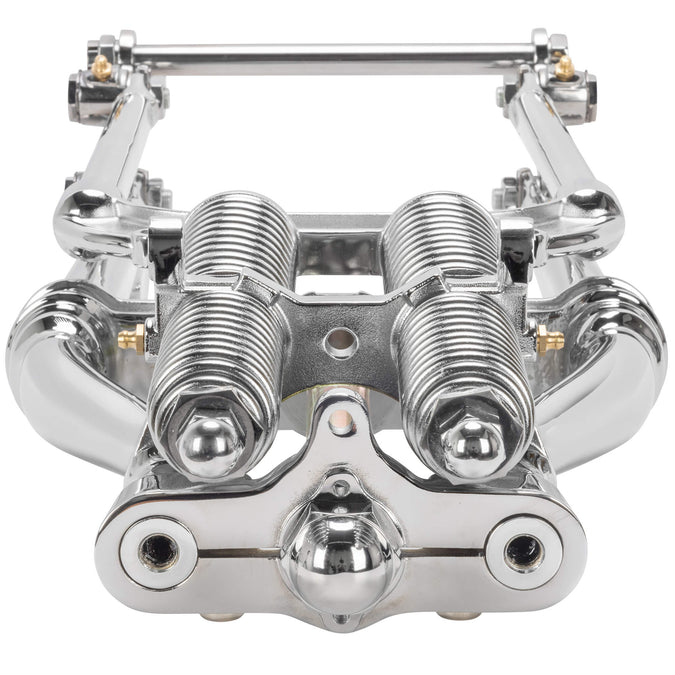 Straton Springer Front End - 16" Length (2" Under Std.) - Chrome
