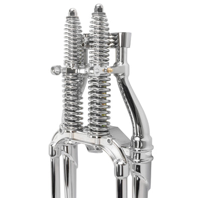 Straton Springer Front End - 16" Length (2" Under Std.) - Chrome