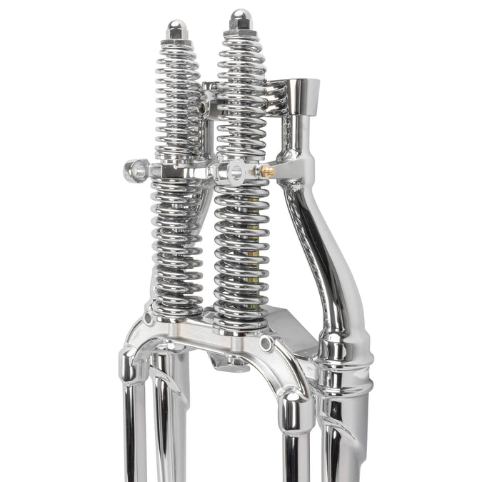 Straton Springer Front End - 16" Length (2" Under Std.) - Chrome