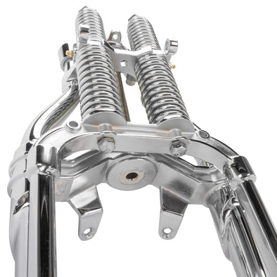 Straton Springer Front End - 16" Length (2" Under Std.) - Chrome