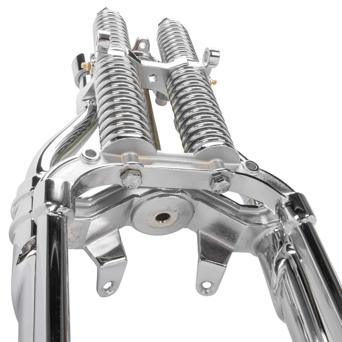 Straton Springer Front End - 16" Length (2" Under Std.) - Chrome