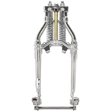 Straton Springer Front End - 16" Length (2" Under Std.) - Chrome