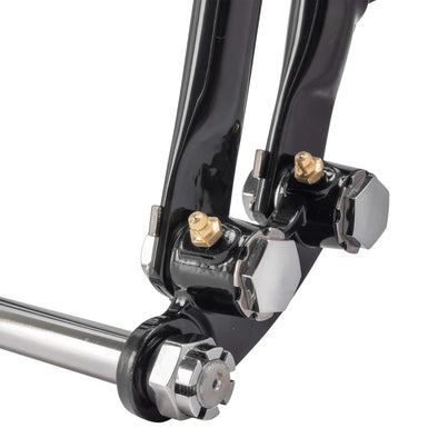 Straton Springer Front End - 16" Length (2" Under Std.) - Black
