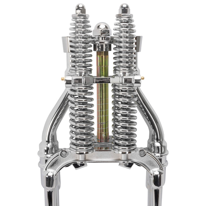 Straton Springer Front End - 20" Length (2" Over Std.) - Chrome