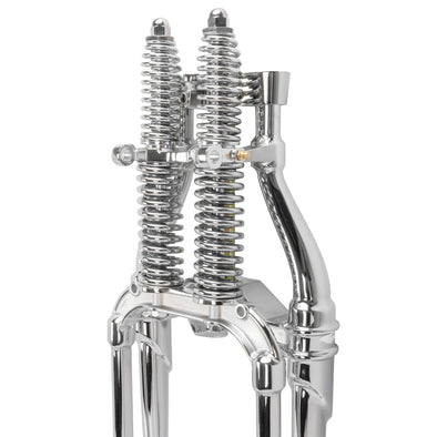 Straton Springer Front End - 20" Length (2" Over Std.) - Chrome