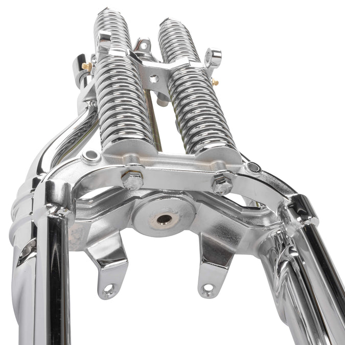 Straton Springer Front End - 20" Length (2" Over Std.) - Chrome