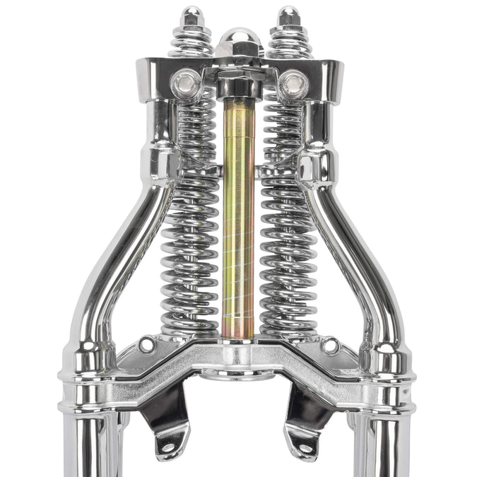 Straton Springer Front End - 22" Length (4" Over) - Chrome