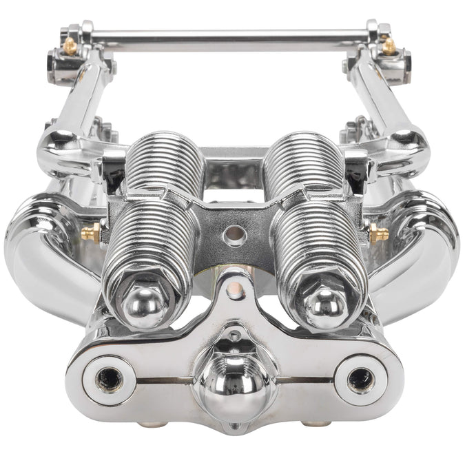 Straton Springer Front End - 22" Length (4" Over) - Chrome