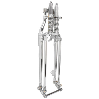 Straton Springer Front End - 22" Length (4" Over) - Chrome