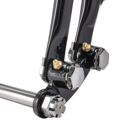Straton Springer Front End - 22" Length (4" Over) - Black