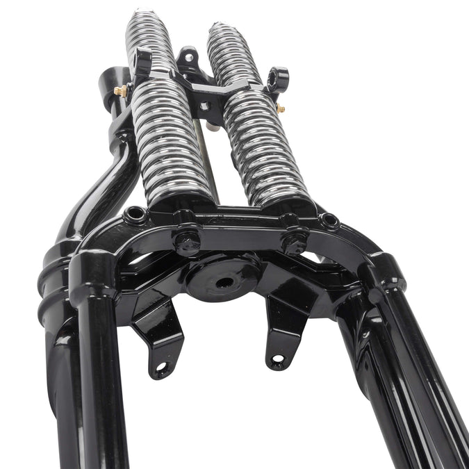 Straton Springer Front End - 22" Length (4" Over) - Black