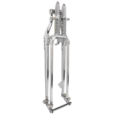 Straton Springer Front End - 24" Length (6" Over) - Chrome
