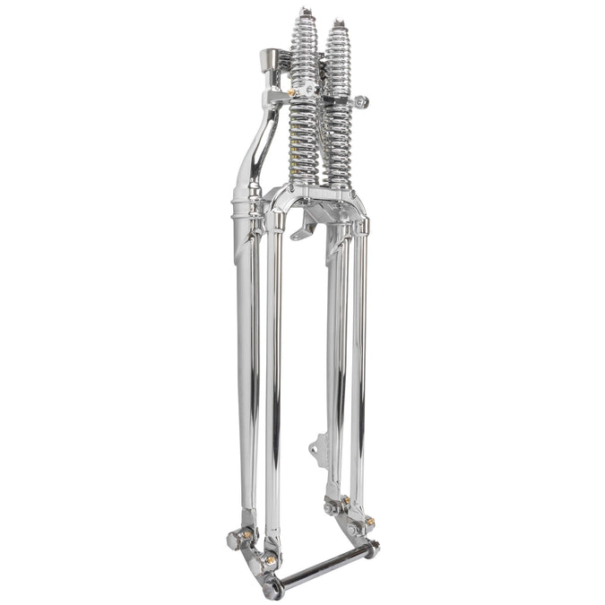 Straton Springer Front End - 24" Length (6" Over) - Chrome