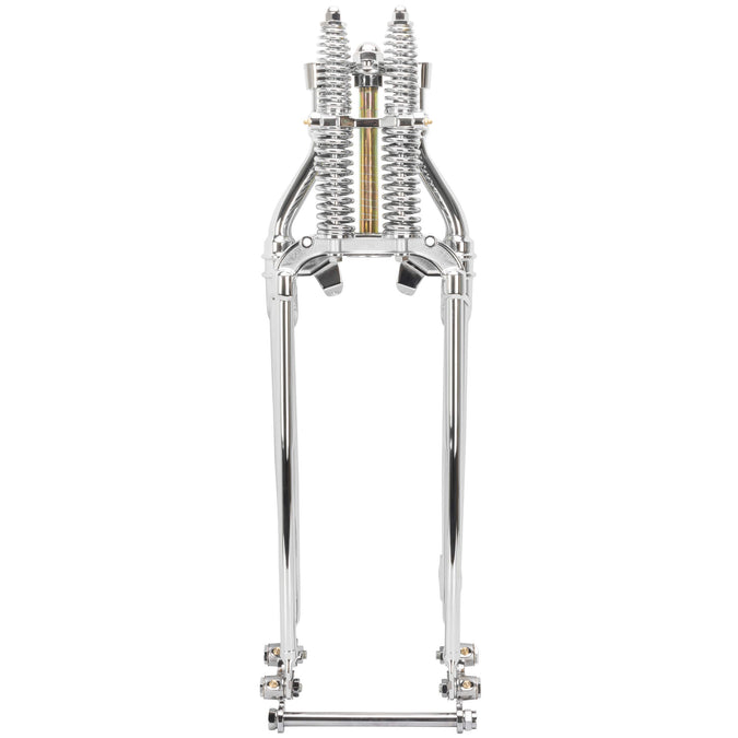 Straton Springer Front End - 24" Length (6" Over) - Chrome