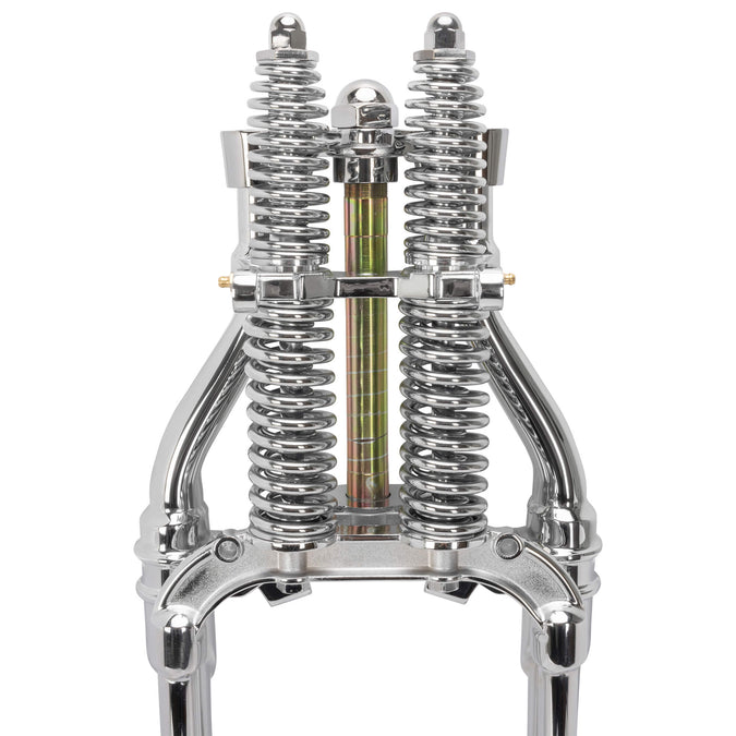 Straton Springer Front End - 24" Length (6" Over) - Chrome