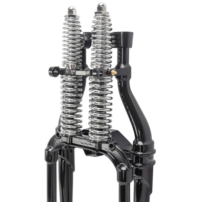 Straton Springer Front End - 24" Length (6" Over) - Black