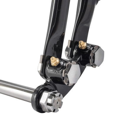 Straton Springer Front End - 24" Length (6" Over) - Black