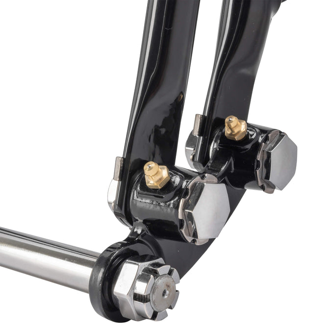 Straton Springer Front End - 24" Length (6" Over) - Black
