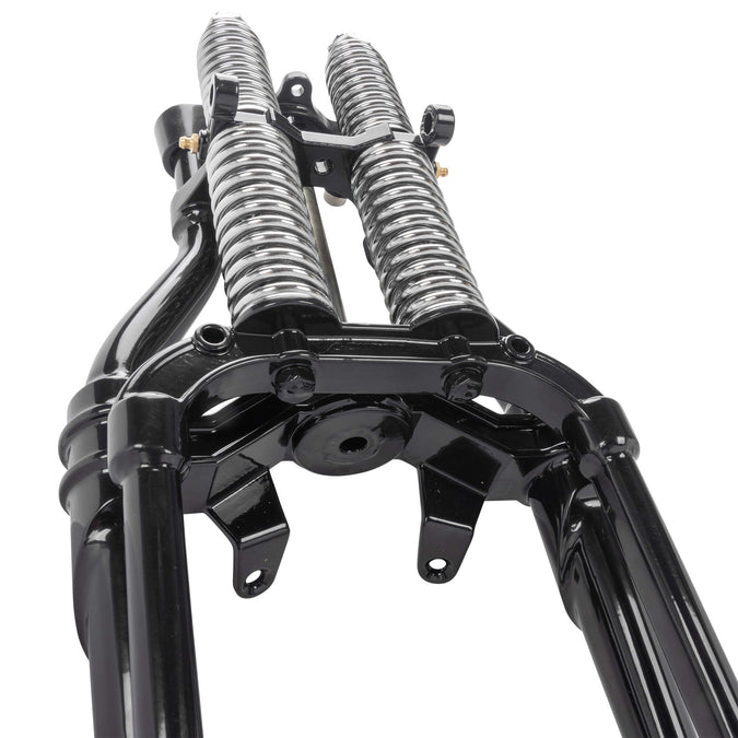 Straton Springer Front End - 24" Length (6" Over) - Black