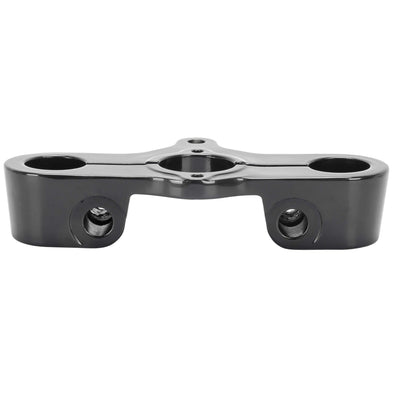 OEM Harley Style Inline Springer Top Clamp - Black