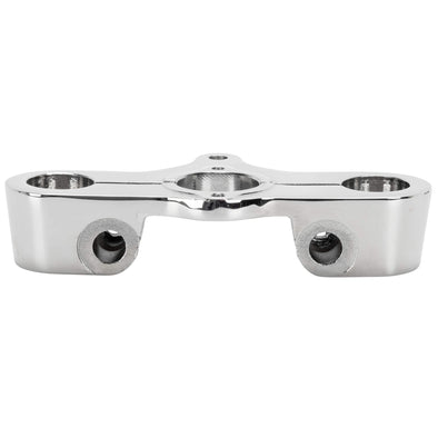 OEM Harley Style Inline Springer Top Clamp - Chrome