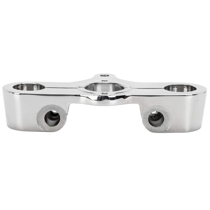 OEM Harley Style Inline Springer Top Clamp - Chrome