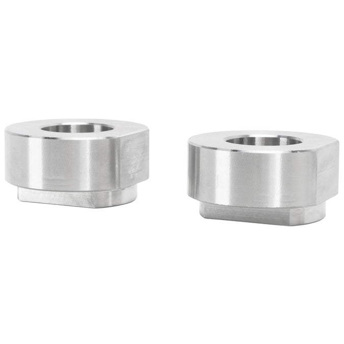 Rear Axle Collar Set - 3/4" Axle to 7/8" Slots - Stainless Steel - For OEM Rigid Harley & Aftermarket Frames