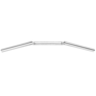 Z Bar Handlebars  - 1 inch - 4 inch Rise - Stainless Steel