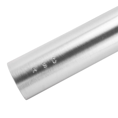 Z Bar Handlebars  - 1 inch - 4 inch Rise - Stainless Steel