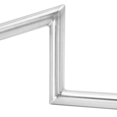 Z Bar Handlebars  - 1 inch - 6 inch Rise - Stainless Steel