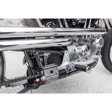 Cut Down Sportster Sprocket Cover- 1982-2003 Harley-Davidson Sportster - Tumbled Finish