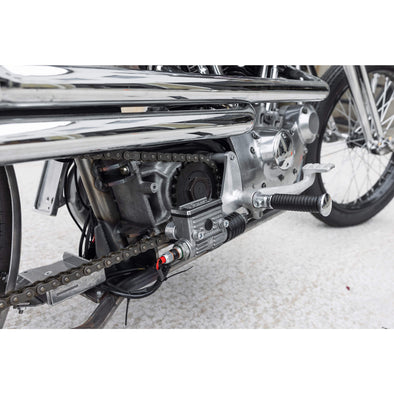 Cut Down Sportster Sprocket Cover- 1982-2003 Harley-Davidson Sportster - Tumbled Finish