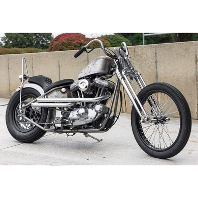 Cut Down Sportster Sprocket Cover- 1982-2003 Harley-Davidson Sportster - Tumbled Finish