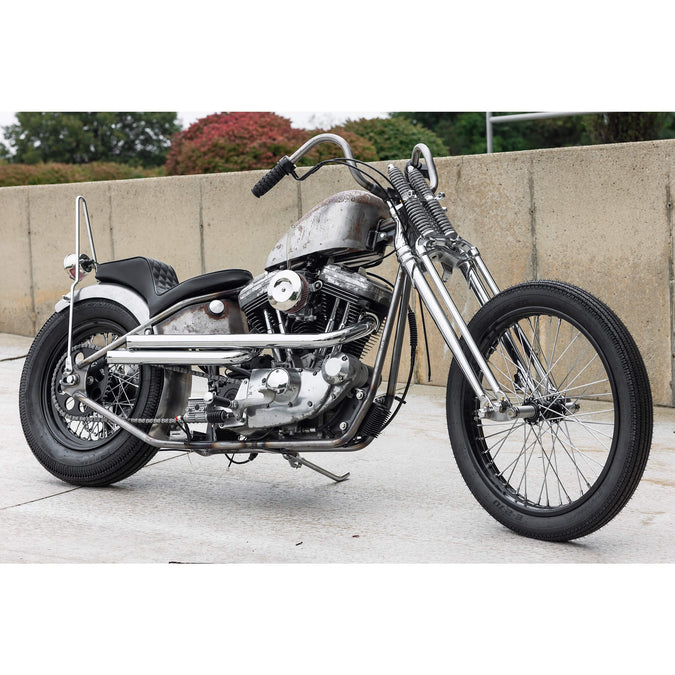 Cut Down Sportster Sprocket Cover- 1982-2003 Harley-Davidson Sportster - Tumbled Finish