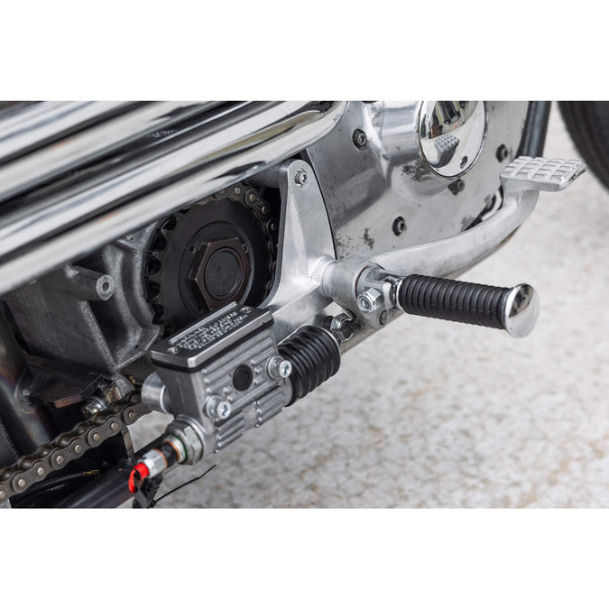 Cut Down Sportster Sprocket Cover- 1982-2003 Harley-Davidson Sportster - Tumbled Finish