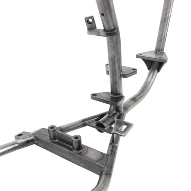 Reno Full Rigid Chopper Frame 1936-1999 Harley-Davidson Big Twin 4 Speed - 2" Up - Frisco Tank Mounts