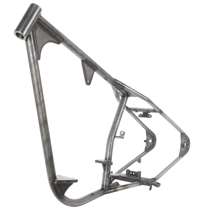 Reno Full Rigid Chopper Frame 1936-1999 Harley-Davidson Big Twin 4 Speed - 2" Up - Frisco Tank Mounts