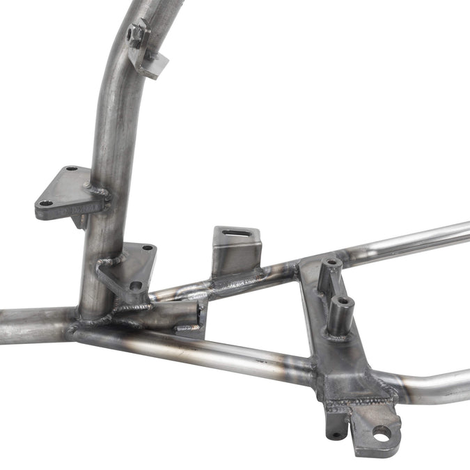 Reno Full Rigid Chopper Frame 1936-1999 Harley-Davidson Big Twin 4 Speed - 2" Up - Frisco Tank Mounts