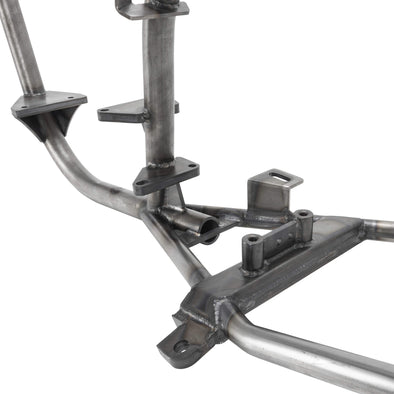 Reno Full Rigid Chopper Frame 1936-1999 Harley-Davidson Big Twin 4 Speed - 2" Up - Frisco Tank Mounts