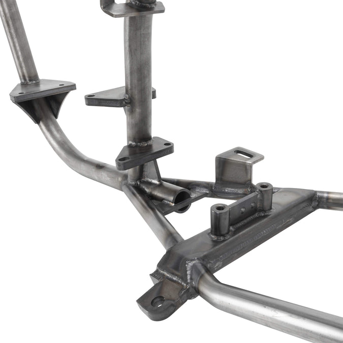 Reno Full Rigid Chopper Frame 1936-1999 Harley-Davidson Big Twin 4 Speed - 2" Up - Frisco Tank Mounts