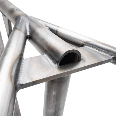 Reno Full Rigid Chopper Frame 1936-1999 Harley-Davidson Big Twin 4 Speed - 2" Up - Frisco Tank Mounts