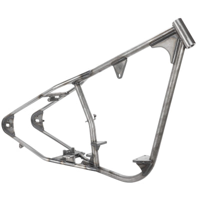 Reno Full Rigid Chopper Frame 1936-1999 Harley-Davidson Big Twin 4 Speed - 2" Up - Frisco Tank Mounts