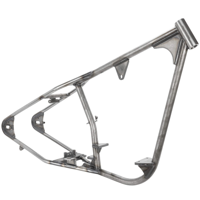 Reno Full Rigid Chopper Frame 1936-1999 Harley-Davidson Big Twin 4 Speed - 2" Up - Frisco Tank Mounts