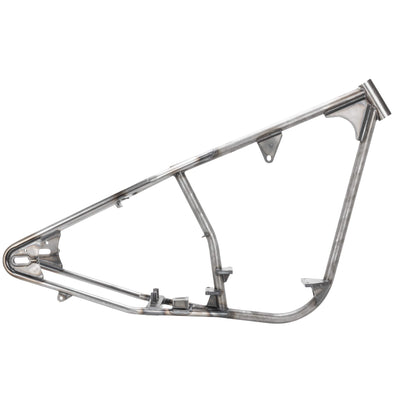 Reno Full Rigid Chopper Frame 1936-1999 Harley-Davidson Big Twin 4 Speed - 2" Up - Frisco Tank Mounts