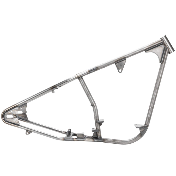 Reno Full Rigid Chopper Frame 1936-1999 Harley-Davidson Big Twin 4 Speed - 2" Up - Frisco Tank Mounts